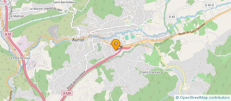 localisation de l'entreprise MADAME VALERIE TERZIPANOSSIAN  AURIOL