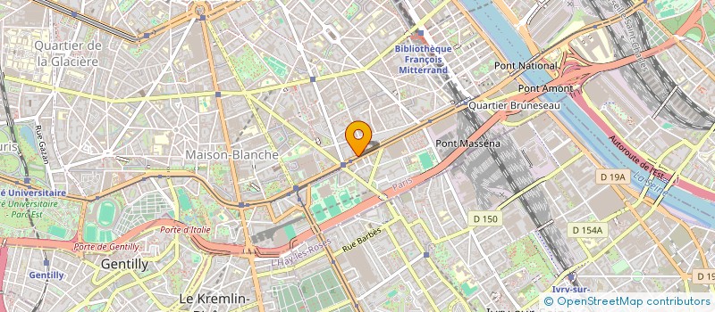 localisation de l'entreprise MADAME VALERIE THEBAULT à PARIS