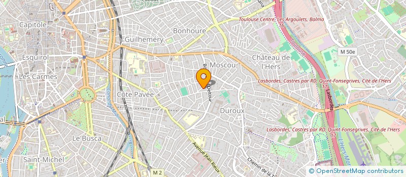 localisation de l'entreprise MADAME VALERIE THERON à TOULOUSE