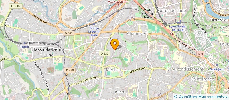 localisation de l'entreprise MADAME VALERIE THIBAULT  TASSIN-LA-DEMI-LUNE