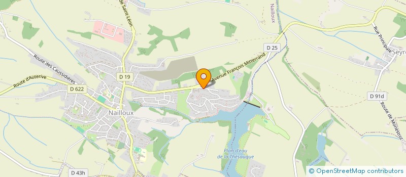 localisation de l'entreprise MADAME VALERIE THIERS  NAILLOUX