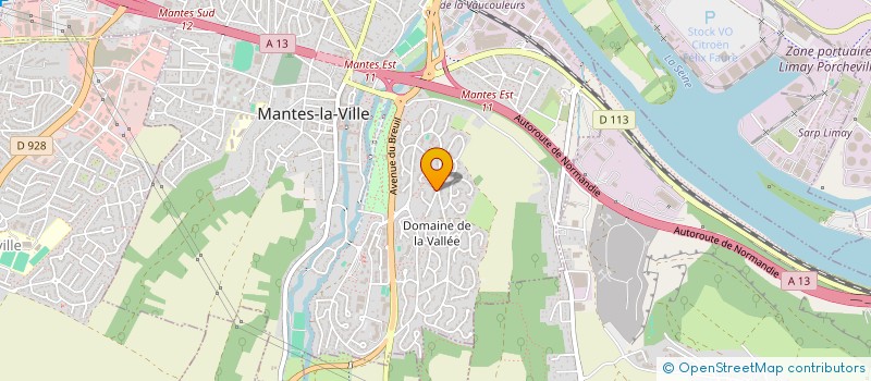 localisation de l'entreprise MADAME VALERIE TINSEAU à MANTES-LA-VILLE
