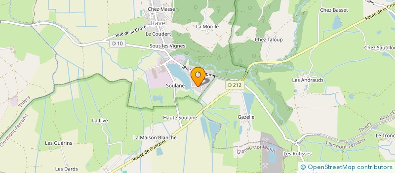 localisation de l'entreprise MADAME VALERIE TOMAS  RAVEL