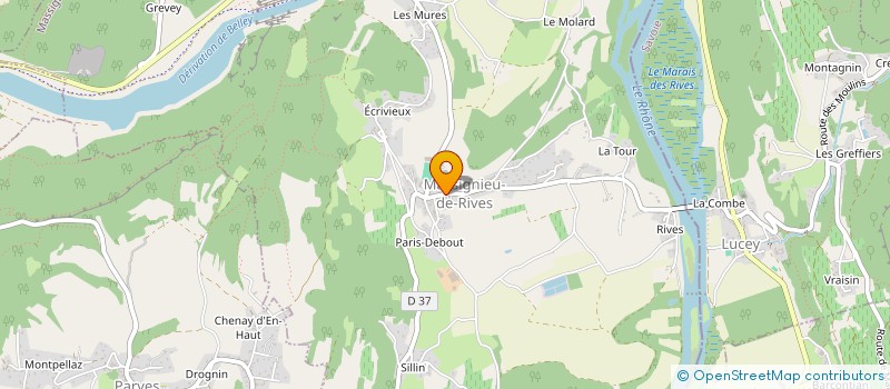 localisation de l'entreprise MADAME VALERIE TOURNEUR  SAINT-GERMAIN-LES-PAROISSES