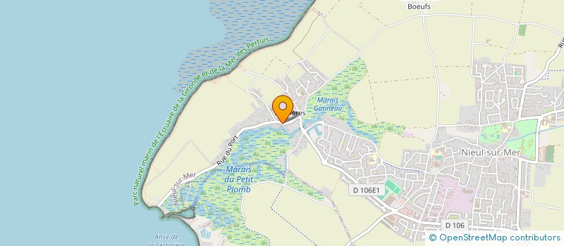 localisation de l'entreprise MADAME VALERIE TRAUMAT  NIEUL-SUR-MER