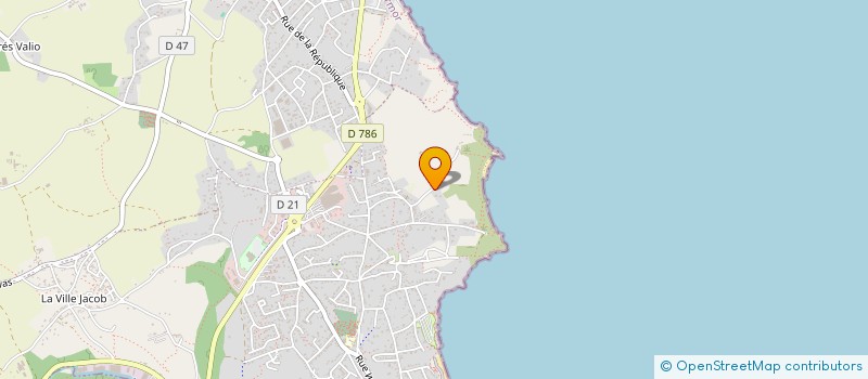 localisation de l'entreprise MADAME VALERIE TRAVERSE  BINIC-ETABLES-SUR-MER