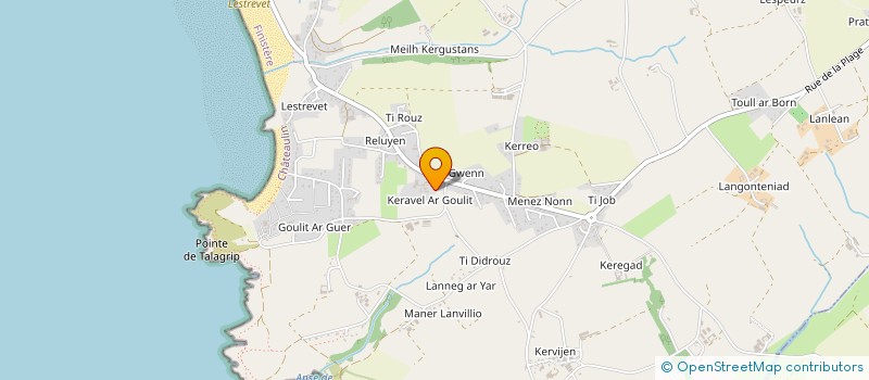 localisation de l'entreprise MADAME VALERIE TRAVIN à PLOMODIERN