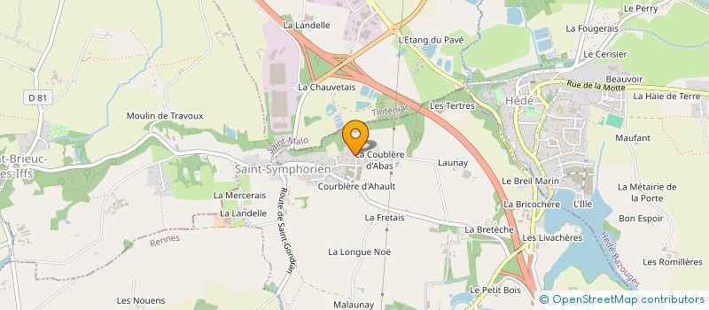 localisation de l'entreprise MADAME VALERIE TROMEUR  SAINT-SYMPHORIEN