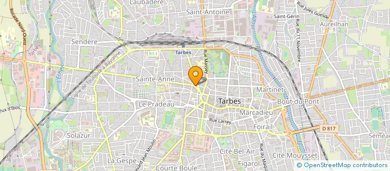 localisation de l'entreprise MADAME VALERIE TRUONG à TARBES