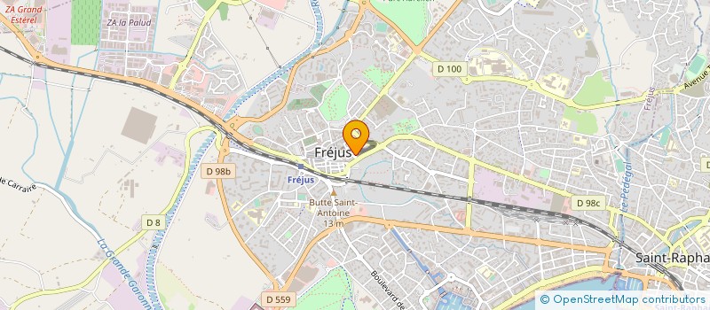 localisation de l'entreprise MADAME VALERIE TURCO à FREJUS