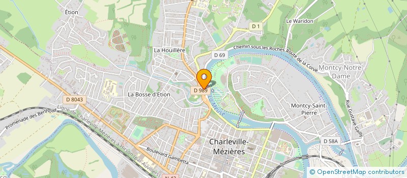 localisation de l'entreprise MADAME VALERIE UHLEN à CHARLEVILLE-MEZIERES
