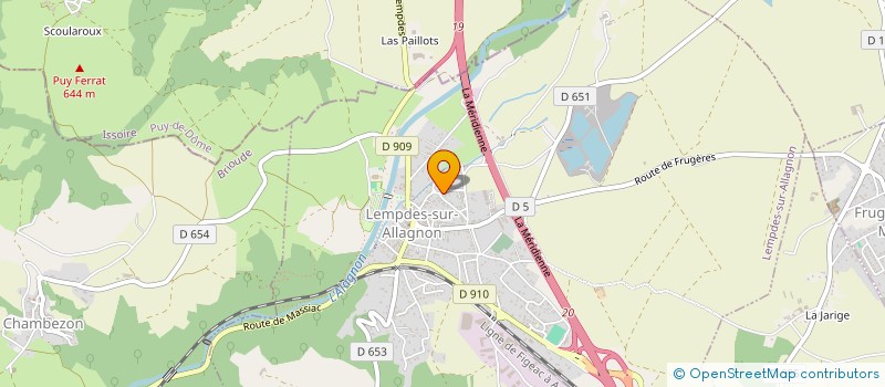 localisation de l'entreprise MADAME VALERIE URSIN  SAINTE-FLORINE