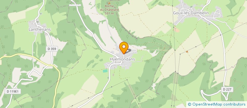 localisation de l'entreprise MADAME VALERIE VADAM  HYEMONDANS