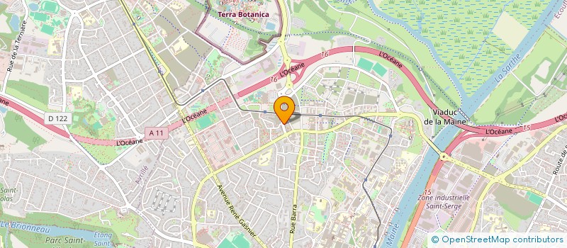 localisation de l'entreprise MADAME VALERIE VAILLANT  ANGERS