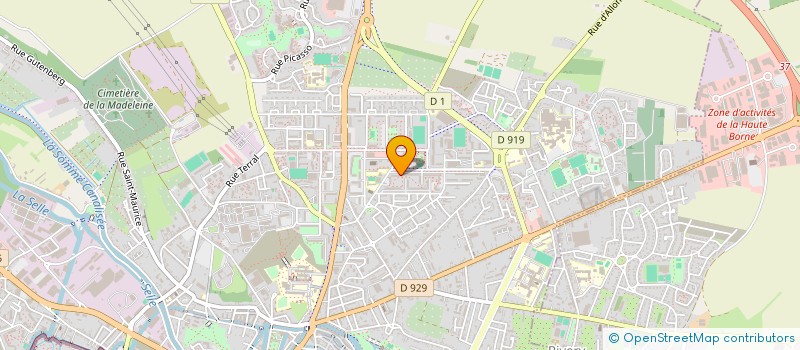 localisation de l'entreprise MADAME VALERIE VAILLANT  AMIENS