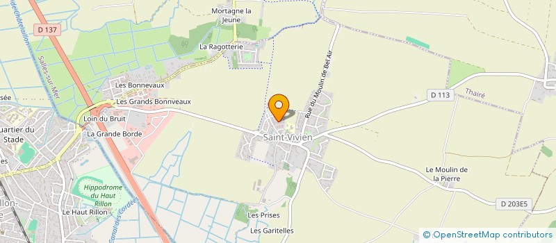 localisation de l'entreprise MADAME VALERIE VAILLANT  SAINT-VIVIEN