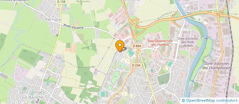 localisation de l'entreprise MADAME VALERIE VALLENOT à AUXERRE