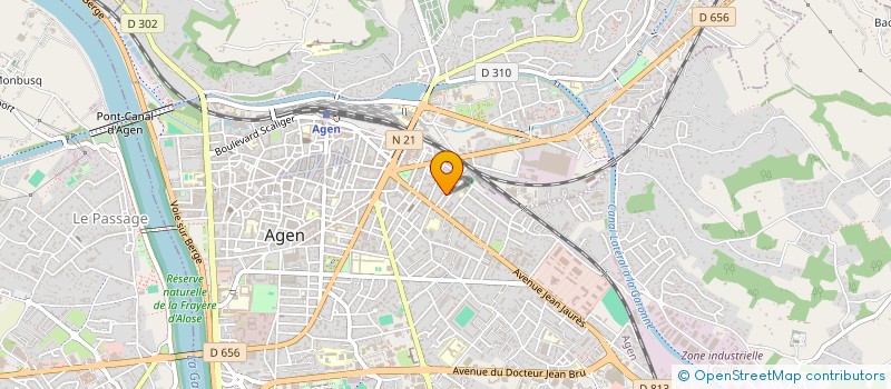 localisation de l'entreprise MADAME VALERIE VALLEZ à AGEN