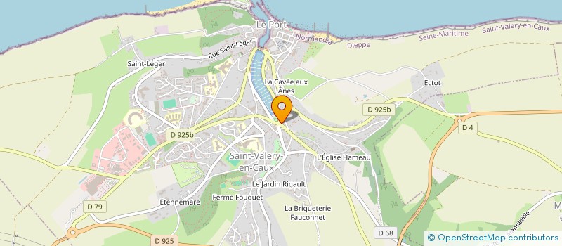 localisation de l'entreprise MADAME VALERIE VASSEUR  SAINT-VALERY-EN-CAUX