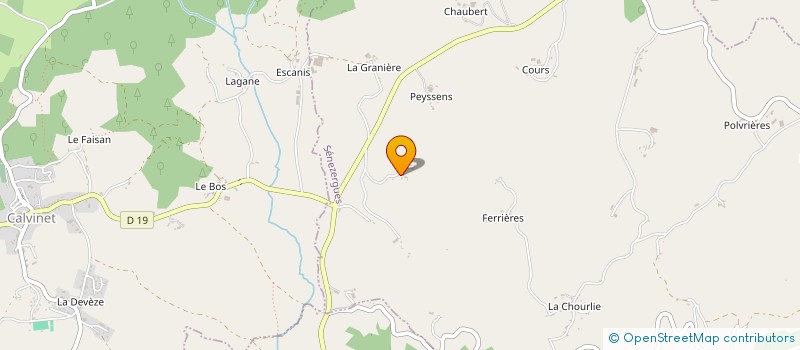 localisation de l'entreprise MADAME VALERIE VAUDEY à SENEZERGUES