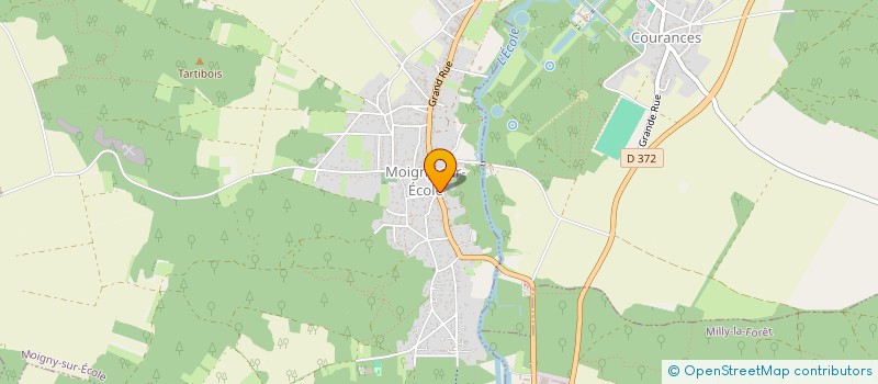 localisation de l'entreprise MADAME VALERIE VERCAMMEN  ONCY-SUR-ECOLE