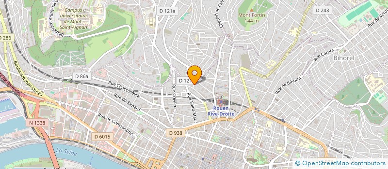 localisation de l'entreprise MADAME VALERIE VERDIER FOREST à ROUEN