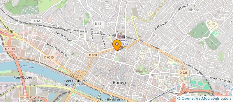 localisation de l'entreprise MADAME VALERIE VERRIERE à ROUEN