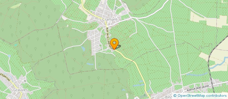 localisation de l'entreprise MADAME VALERIE VERSEAU  CRAMANT
