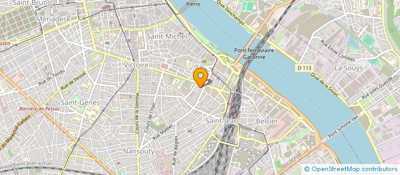 localisation de l'entreprise MADAME VALERIE VEYRINE  BORDEAUX