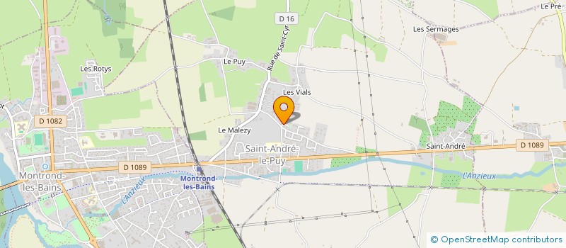 localisation de l'entreprise MADAME VALERIE VIANNON  SAINT-ANDRE-LE-PUY