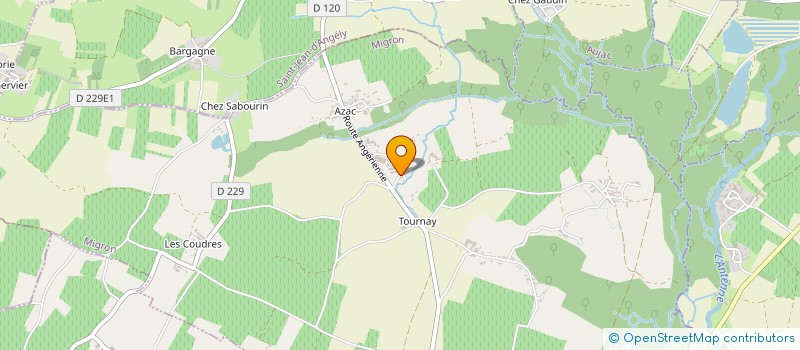 localisation de l'entreprise MADAME VALERIE VIAUD  MIGRON