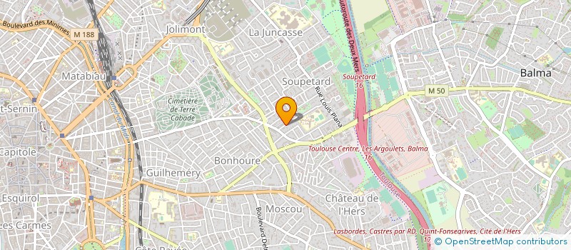 localisation de l'entreprise MADAME VALERIE VIDAL à TOULOUSE