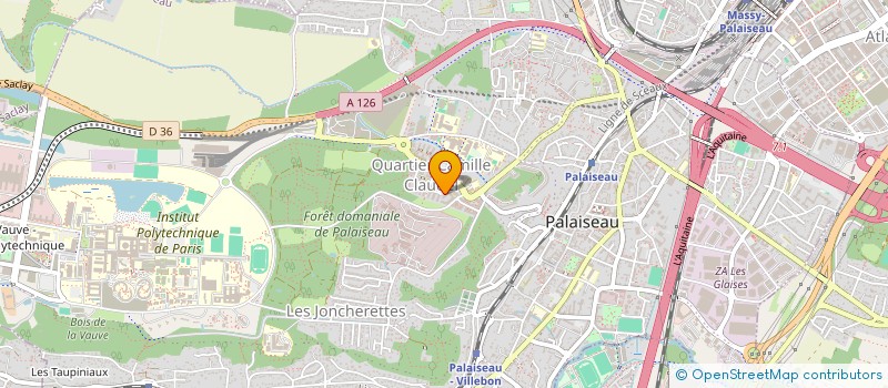localisation de l'entreprise MADAME VALERIE VIGNERON à PALAISEAU