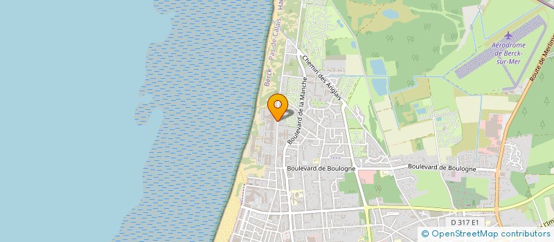 localisation de l'entreprise MADAME VALERIE VIGNOLLE  BERCK