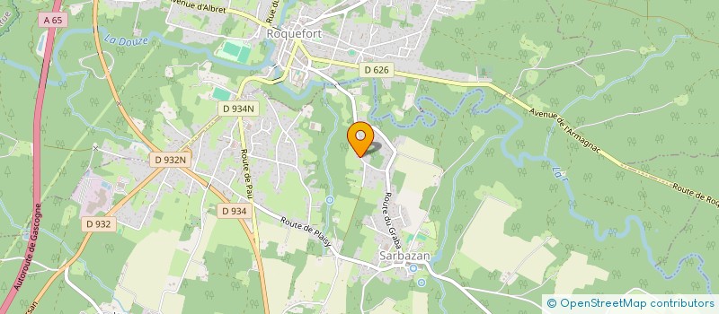 localisation de l'entreprise MADAME VALERIE VIGNOLLES  SARBAZAN