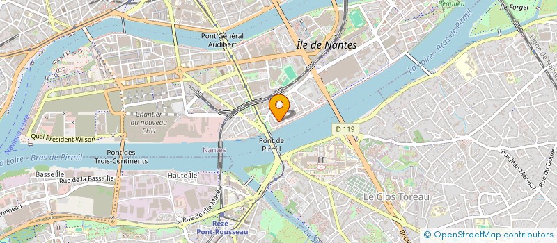 localisation de l'entreprise MADAME VALERIE VINCENDEAU à NANTES