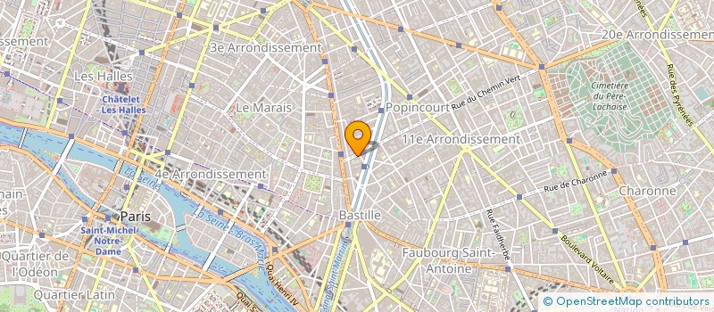 localisation de l'entreprise MADAME VALERIE VINCENT  PARIS