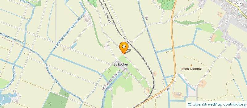 localisation de l'entreprise MADAME VALERIE VINCENT  LE GUE-DE-VELLUIRE