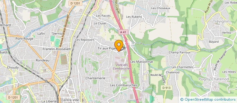 localisation de l'entreprise MADAME VALERIE VIOLLAND à AIX-LES-BAINS