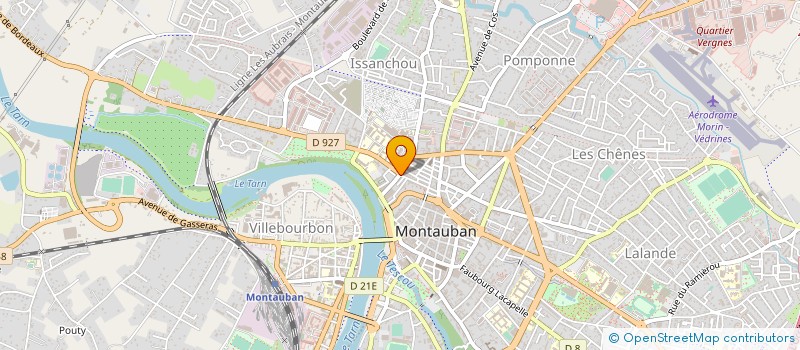 localisation de l'entreprise MADAME VALERIE VISTE-BOUTINAUD  MONTAUBAN