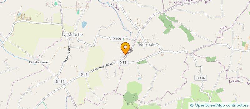 localisation de l'entreprise MADAME VALERIE VIVIER  LA MOUCHE