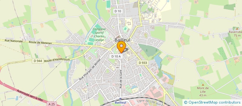 localisation de l'entreprise MADAME VALERIE VLAEMYNCK à BAILLEUL