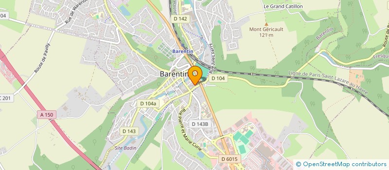 localisation de l'entreprise MADAME VALERIE VOIMENT  BARENTIN