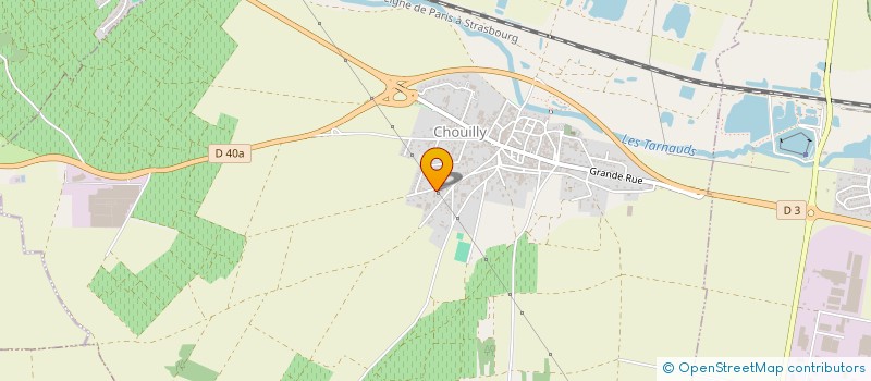 localisation de l'entreprise MADAME VALERIE VOL  CHOUILLY