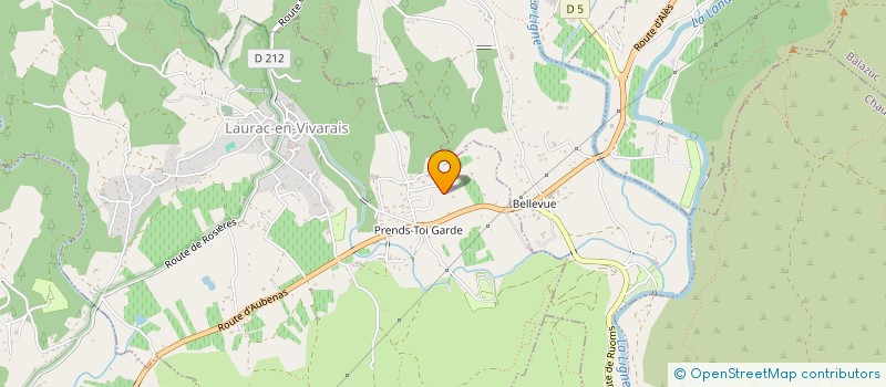 localisation de l'entreprise MADAME VALERIE VOLLE  LABLACHERE