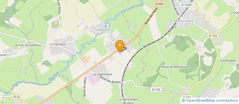 localisation de l'entreprise MADAME VALERIE VRAC  SIDEVILLE