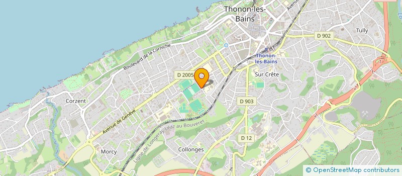 localisation de l'entreprise MADAME VALERIE VUARAND  CHATEL