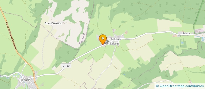 localisation de l'entreprise MADAME VALERIE VUILLEMIN  LANDRESSE