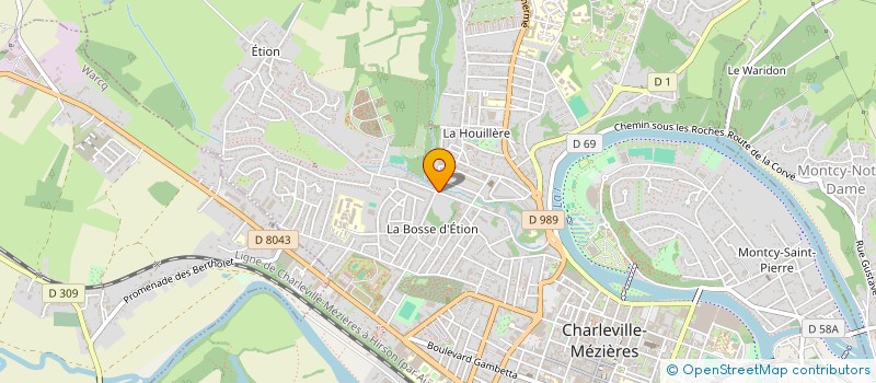 localisation de l'entreprise MADAME VALERIE WANSART à CHARLEVILLE MEZIERES