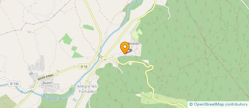 localisation de l'entreprise MADAME VALERIE WARNANT  ALLEGRE-LES-FUMADES